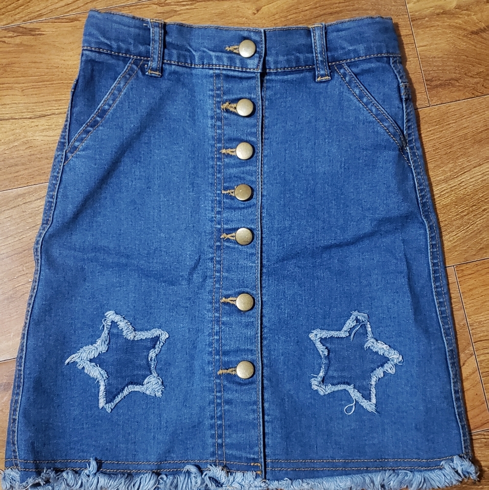 Girl Jean skirt